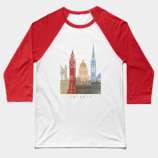 Belfast skyline poster Baseball T-Shirt